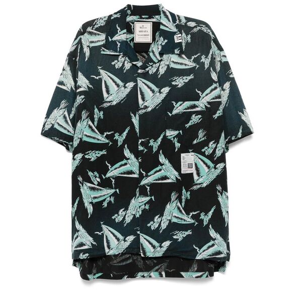 Maison Mihara Yasuhiro Black Shirts Men